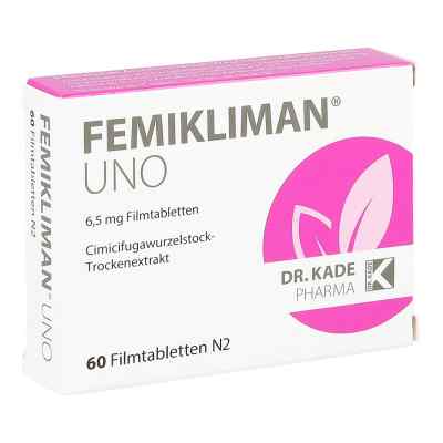 Femikliman uno 60 stk von DR. KADE Pharmazeutische Fabrik PZN 08817605