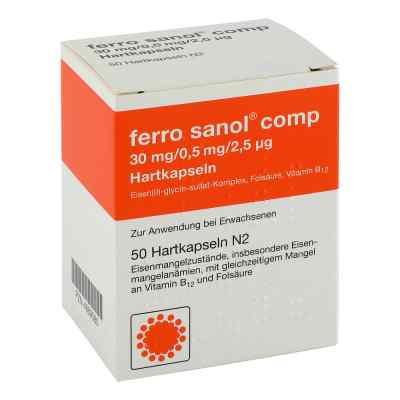 Ferro sanol comp 30mg/0,5mg/2,5μg 50 stk von Teofarma s.r.l. PZN 04869580