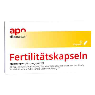 Fertilitätskapseln für den Mann 60 stk von Apologistics GmbH PZN 17390844