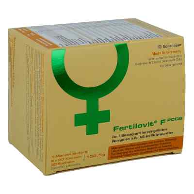 Fertilovit F Pcos 60 Kapseln+30 Pulver-sticks 1 Pck von Gonadosan Distribution GmbH PZN 11726734