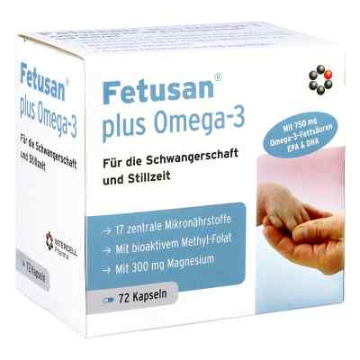 Fetusan plus Omega 3 Kapseln 72 stk von INTERCELL-Pharma GmbH PZN 04633481