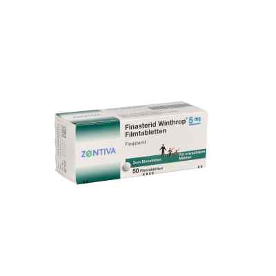 Finasterid Winthrop 5 mg Filmtabletten 50 stk von Zentiva Pharma GmbH PZN 00500955