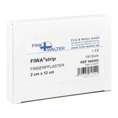 Fingerpflaster 2x12 cm hautfarben Fiwastrip 100 stk von Fink & Walter GmbH PZN 14130551