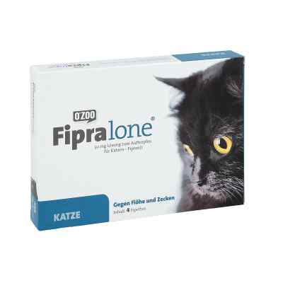 Fipralone 50 mg Lösung zur, zum auftropf.f.katzen veterinär 4 stk von O'ZOO GmbH PZN 11360782