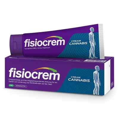 Fisiocrem Cream Cannabis zur Pflege der Haut, mit Wärmeeffekt