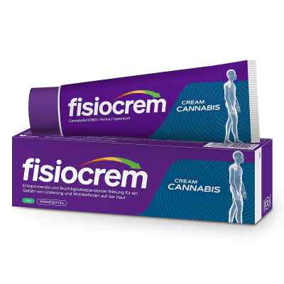 Fisiocrem Cream Cannabis zur Pflege der Haut, mit Wärmeeffekt