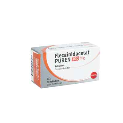 Flecainidacetat Puren 100 mg Tabletten 50 stk von PUREN Pharma GmbH & Co. KG PZN 13250000