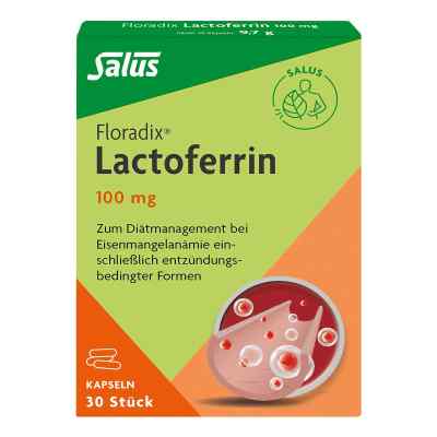 Floradix Lactoferrin 100 mg Kapseln 30 stk von SALUS Pharma GmbH PZN 13501376