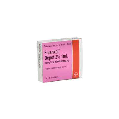 Fluanxol Depot 2% 20 Mg/1 Ml Injektionslösung amp. 5X1 ml von Bayer Vital GmbH GB Pharma PZN 01878578