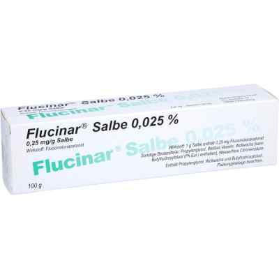 Flucinar Salbe 0,025% 100 g von Abanta Pharma GmbH PZN 06320177