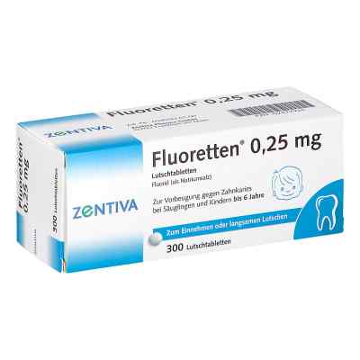 Fluoretten 0,25mg
