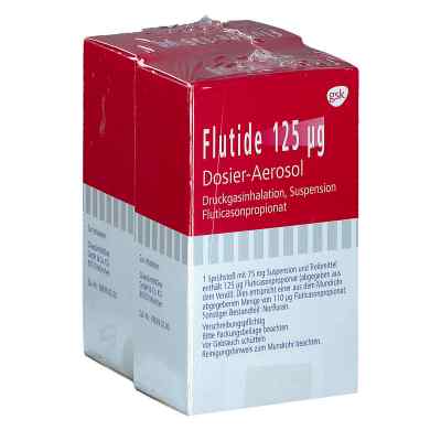 Flutide 125μg 2 stk von GlaxoSmithKline GmbH & Co. KG PZN 07533159