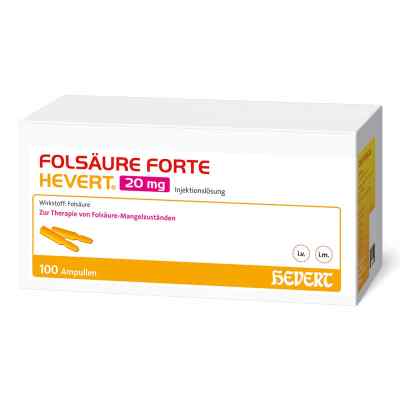  Folsäure Forte Hevert 20 mg Injektionslösung Ampullen
