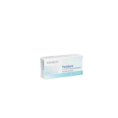 Folsäure Sanavita 5 mg Tabletten 20 stk von SANAVITA Pharmaceuticals GmbH PZN 14416342