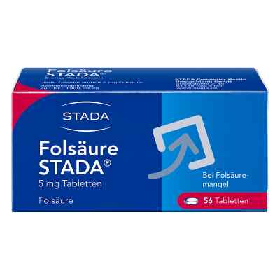 Folsäure Stada 5 Mg Tabletten 56 stk von STADA GmbH PZN 17579228