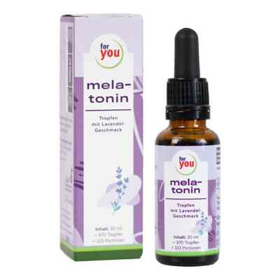 For You melatonin Lavendel Tropfen 30 ml von For You eHealth GmbH PZN 16799123