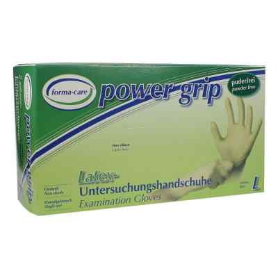 Forma-care Latex Power Grip Handschuhe Größe l 100 stk von unizell Medicare GmbH PZN 02335495