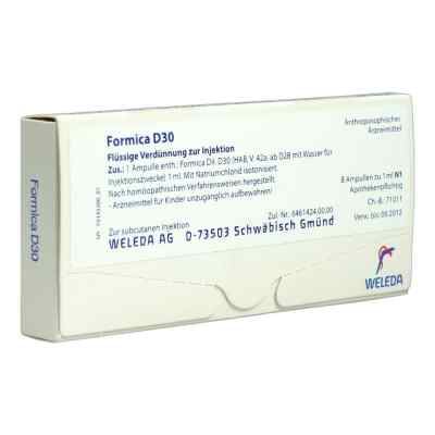 Formica D30 Ampullen 8X1 ml von WELEDA AG PZN 01622577