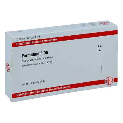 Formidium D6 Ampullen 8X1 ml von DHU-Arzneimittel GmbH & Co. KG PZN 11705979
