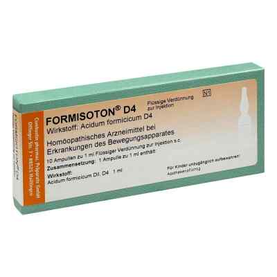 Formisoton D4 Ampullen 10X1 ml von COMBUSTIN Pharmazeutische Präpar PZN 04579184