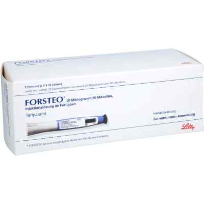 Forsteo 20 [my]g/80 [my]l iniecto -lsg.i.e.vorgef.inje 3 stk von kohlpharma GmbH PZN 05497809
