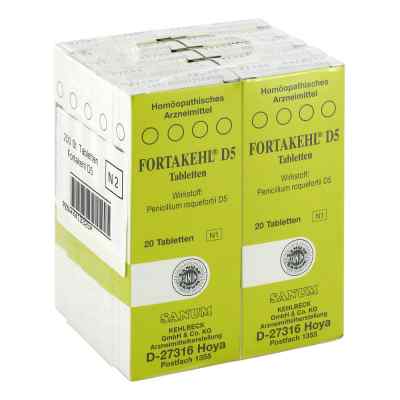 Fortakehl D5 Tabletten 10X20 stk von SANUM-KEHLBECK GmbH & Co. KG PZN 04413325