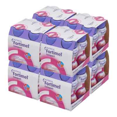 Fortimel Compact 2.4 Waldfruchtgeschmack 8X4X125 ml von Danone Deutschland GmbH PZN 10743446