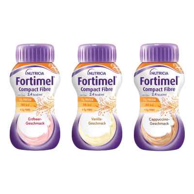 Fortimel Compact Fibre Mischkarton 8X4X125 ml von Danone Deutschland GmbH PZN 08997139