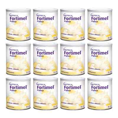 Fortimel Pulver Vanillegeschmack 12X335 g von Danone Deutschland GmbH PZN 09477175