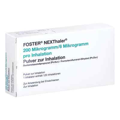 Foster Nexthaler 200/6 Μg 120 Ed Inhalationspulver 1 stk von 2care4 ApS PZN 17194215
