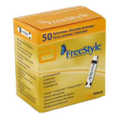 Freestyle Teststreifen 50 stk von Abbott GmbH PZN 01510654