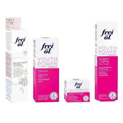 Frei öl Reinigungsöl & Maske & Youth Power Gesichtspflege Set