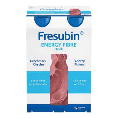 Fresubin Energy Fibre Drink Kirsche Trinkflasche 4X200 ml von Fresenius Kabi Deutschland GmbH PZN 00063756