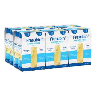 Fresubin Energy Fibre Drink Vanille Trinkflasche 24x200 ml von Fresenius Kabi Deutschland GmbH PZN 08101695