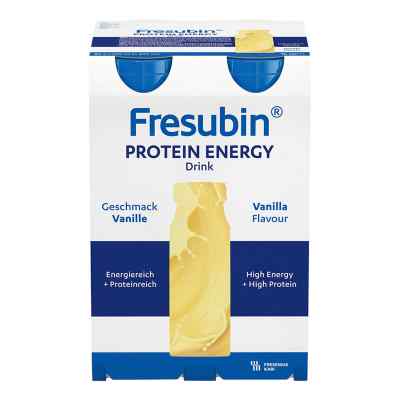 Fresubin Protein Energy Drink Vanille Trinkflasche 4X200 ml von Fresenius Kabi Deutschland GmbH PZN 06698680
