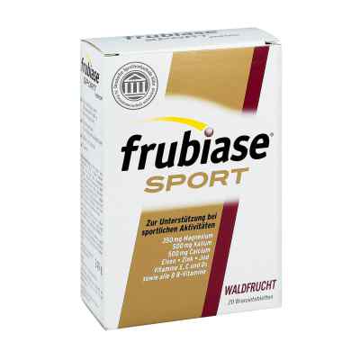 Frubiase Sport Brausetabletten Waldfrucht 20 stk von STADA GmbH PZN 07678722