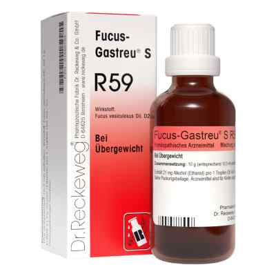 Fucus-Gastreu S R59 Tropfen zum Einnehmen 50 ml von Dr.RECKEWEG & Co. GmbH PZN 01686784