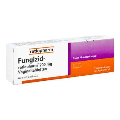 Fungizid-ratiopharm 200 mg Vaginaltabletten 3 stk von ratiopharm GmbH PZN 03292397