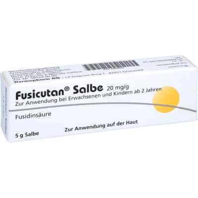 Fusicutan Salbe 5 g von DERMAPHARM AG PZN 04980952