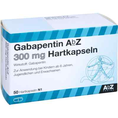 Gabapentin Abz 300 Mg Hartkapseln 50 stk von AbZ Pharma GmbH PZN 03853944