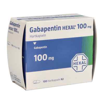 Gabapentin HEXAL 100mg 100 stk von Hexal AG PZN 04024262