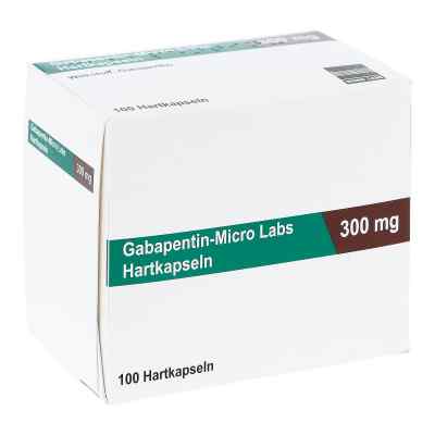 Gabapentin Micro Labs 300 mg Hartkapseln 100 stk von Micro Labs GmbH PZN 10517106