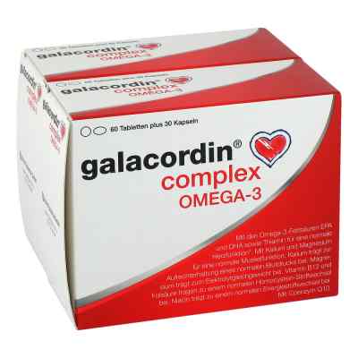 Galacordin complex Omega-3 Tabletten 120 stk von biomo pharma GmbH PZN 11349875
