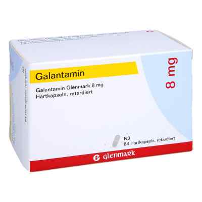 Galantamin Glenmark 8 mg Hartkapseln retardiert 84 stk von Glenmark Arzneimittel GmbH PZN 14135442