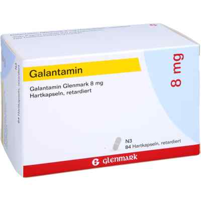 Galantamin Glenmark 8 mg Hartkapseln retardiert 84 stk von Glenmark Arzneimittel GmbH PZN 14135442