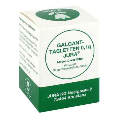 Galganttabletten 0,1 g Jura 100 stk von JURA Naturheilmittel GmbH PZN 08524760