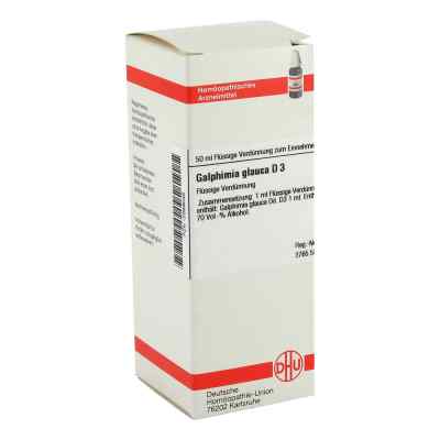 Galphimia Glauca D3 Dilution 50 ml von DHU-Arzneimittel GmbH & Co. KG PZN 02899045