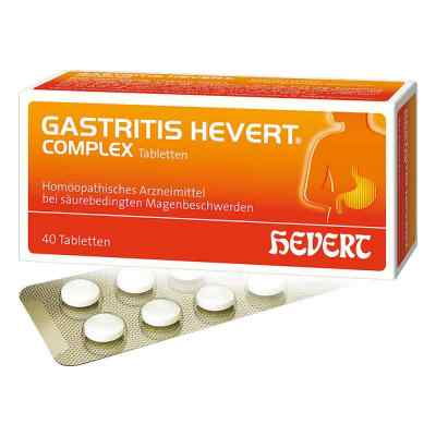 Gastritis Hevert Complex Tabletten 40 stk von Hevert-Arzneimittel GmbH & Co. K PZN 04518194