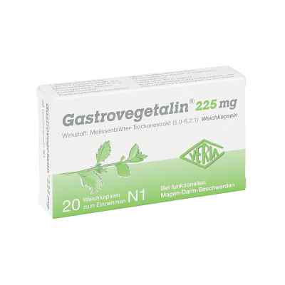 Gastrovegetalin 225mg 20 stk von Verla-Pharm Arzneimittel GmbH &  PZN 07296699