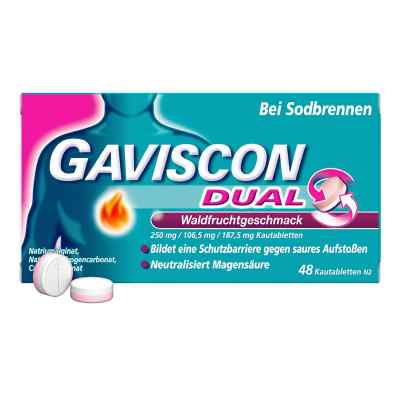 GAVISCON Dual Kautabletten Waldfrucht